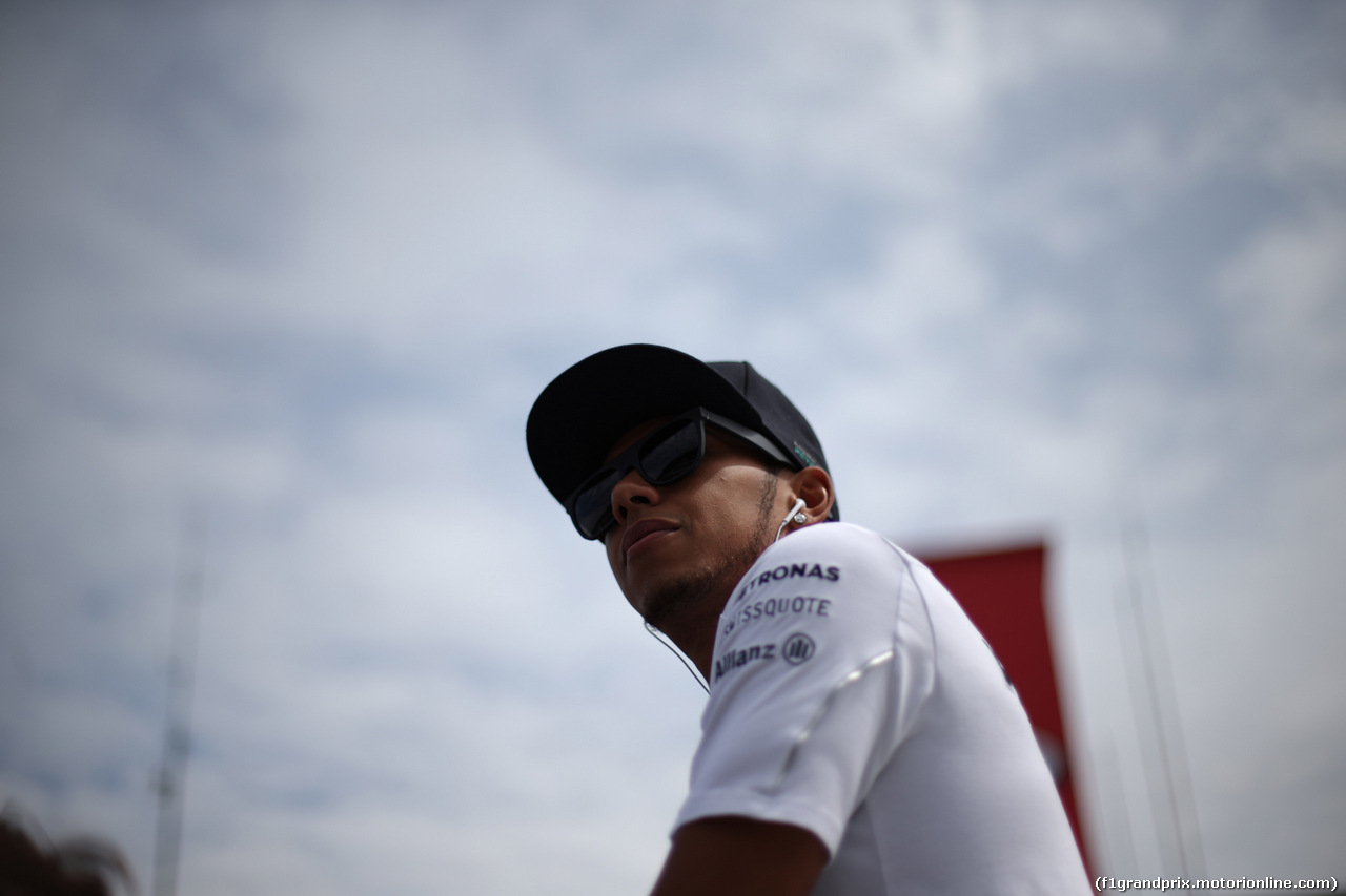 GP GERMANIA, 20.07.2014-  Lewis Hamilton (GBR) Mercedes AMG F1 W05