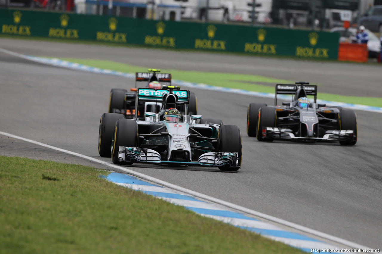GP GERMANIA, 20.07.2014- Gara, Nico Rosberg (GER) Mercedes AMG F1 W05