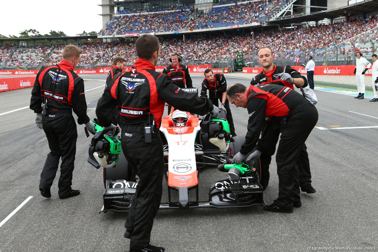 GP GERMANIA, 20.07.2014- Gara, Jules Bianchi (FRA) Marussia F1 Team MR03