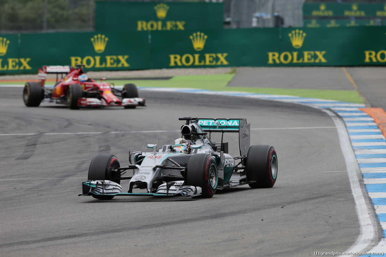 GP GERMANIA, 20.07.2014- Gara, Lewis Hamilton (GBR) Mercedes AMG F1 W05