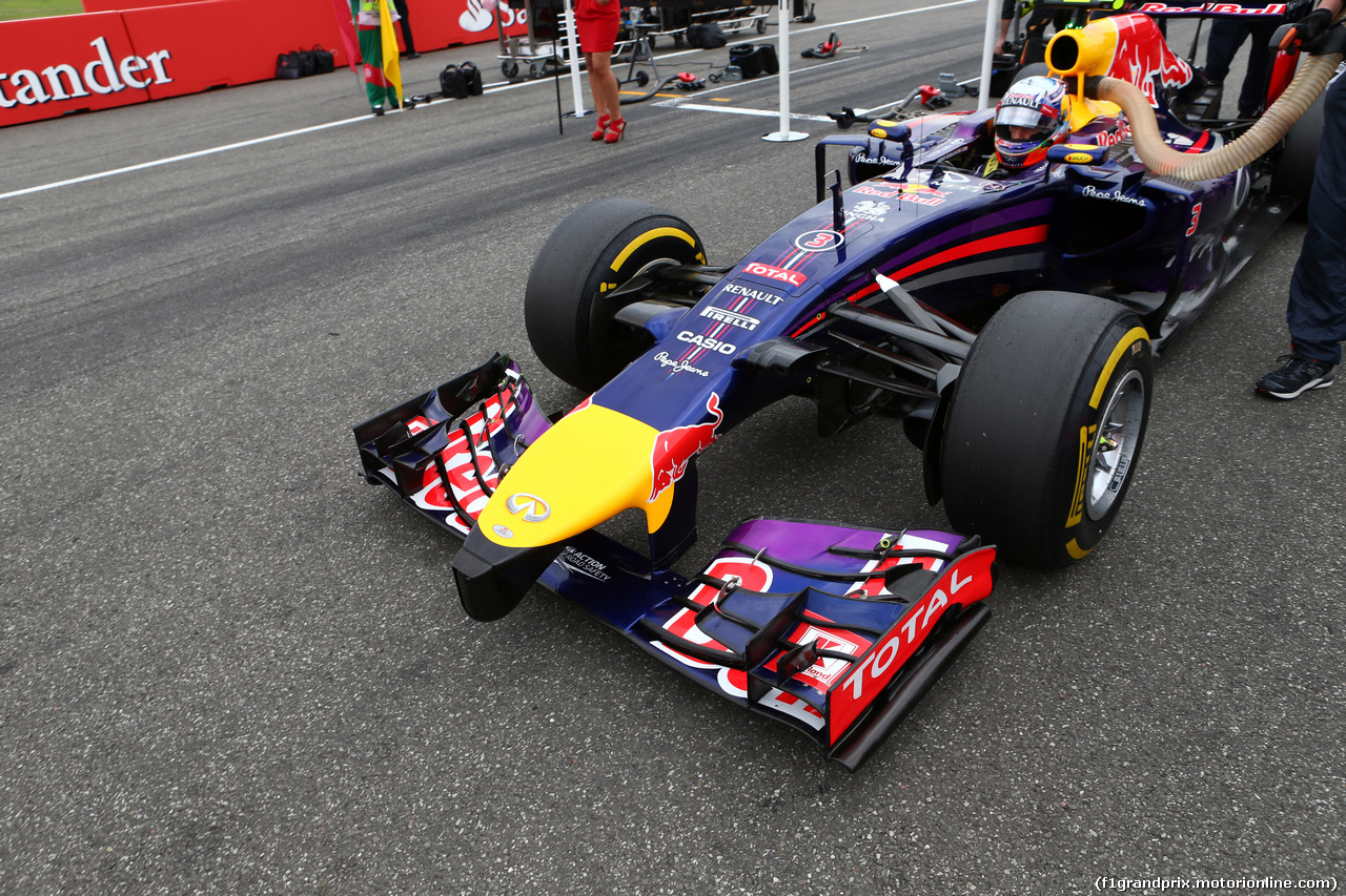 GP GERMANIA, 20.07.2014- Gara, Daniel Ricciardo (AUS) Infiniti Red Bull Racing RB10
