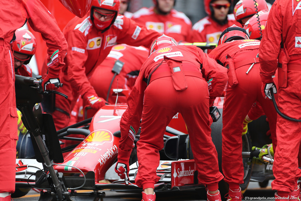 GP GERMANIA, 20.07.2014- Gara, Kimi Raikkonen (FIN) Ferrari F14T