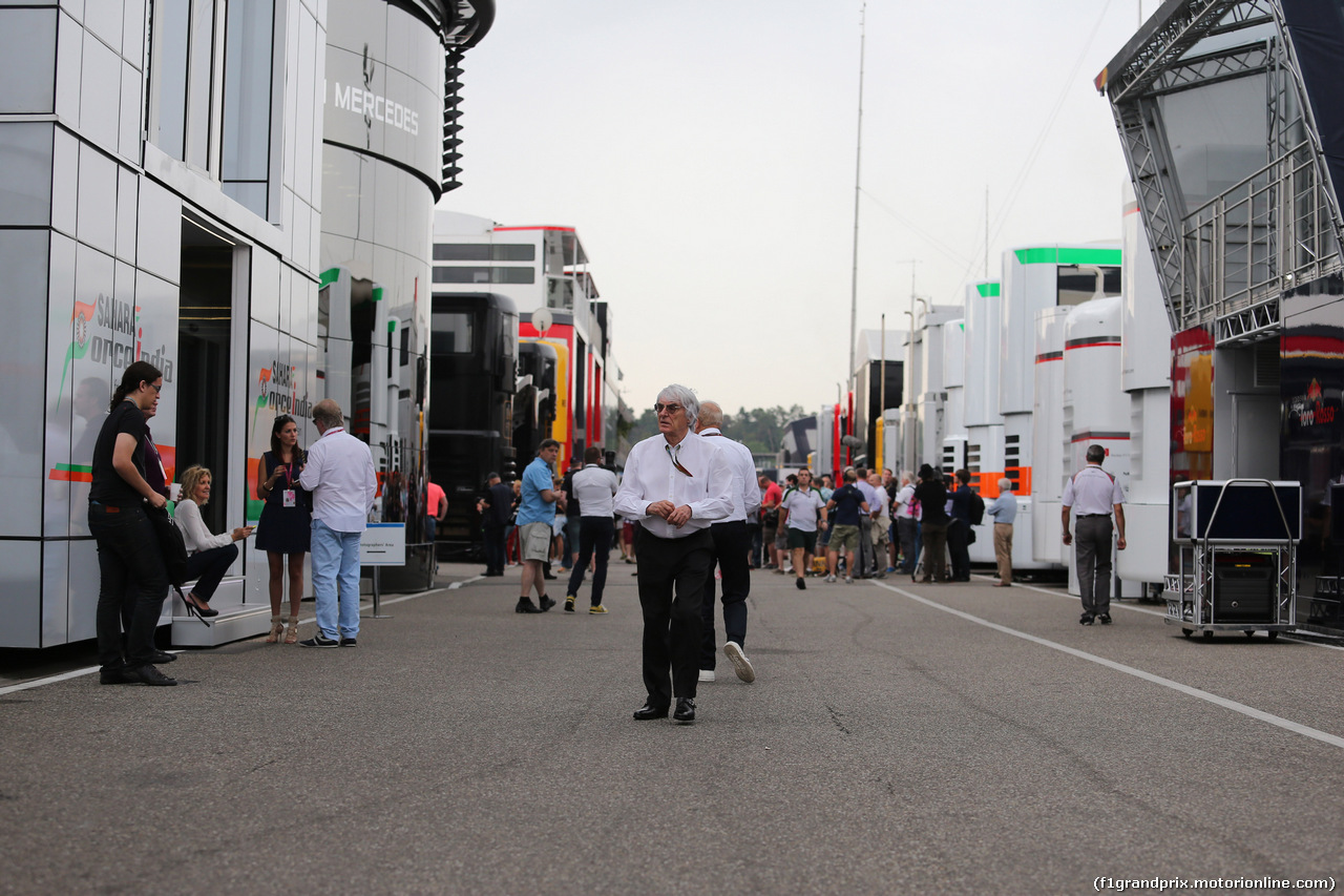 GP GERMANIA, 20.07.2014- Bernie Ecclestone (GBR), President e CEO of Formula One Management