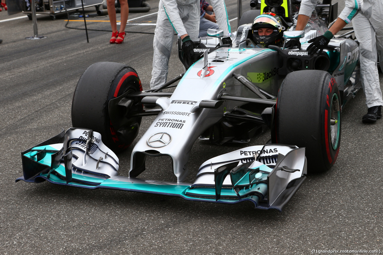 GP GERMANIA, 20.07.2014- Gara, Nico Rosberg (GER) Mercedes AMG F1 W05
