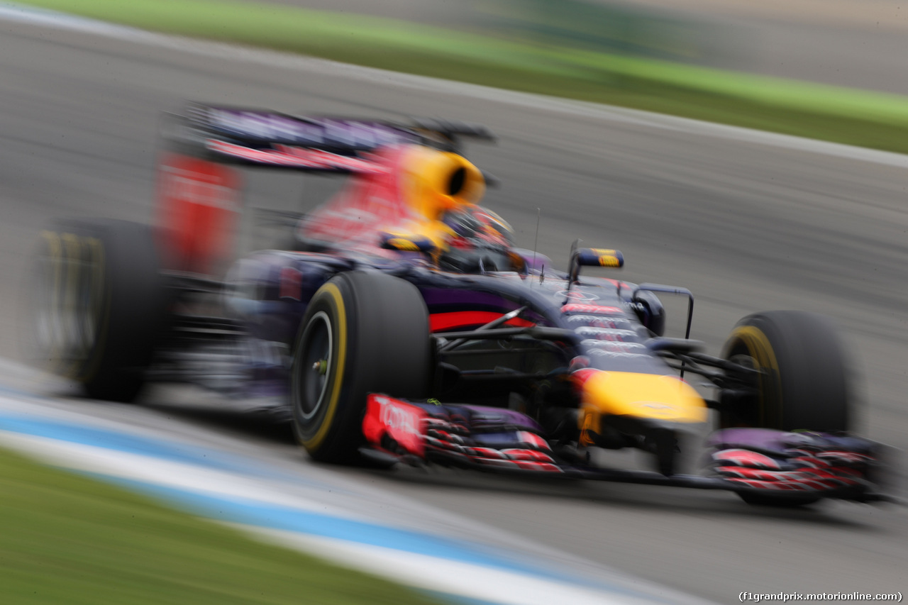 GP GERMANIA, 20.07.2014- Gara, Sebastian Vettel (GER) Infiniti Red Bull Racing RB10