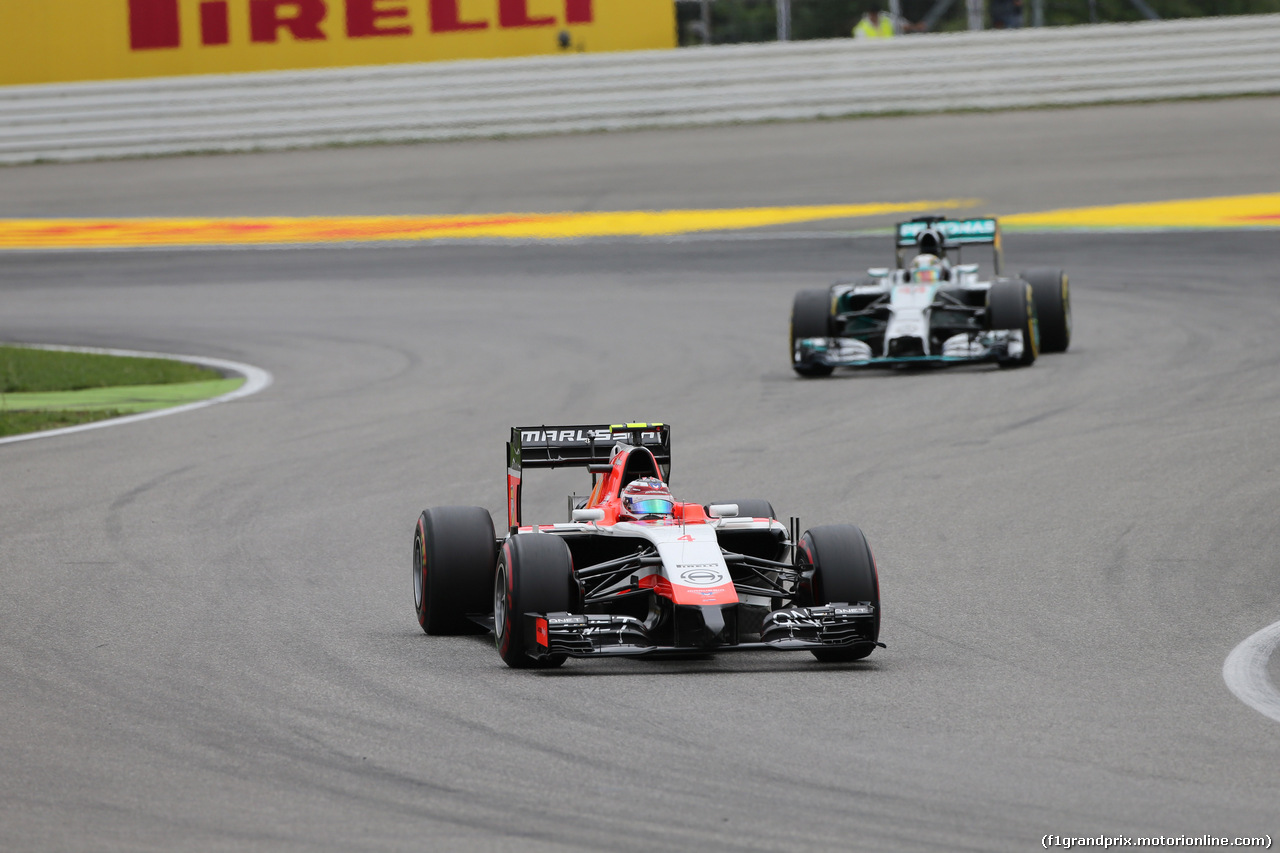 GP GERMANIA, 20.07.2014- Gara, Max Chilton (GBR), Marussia F1 Team MR03
