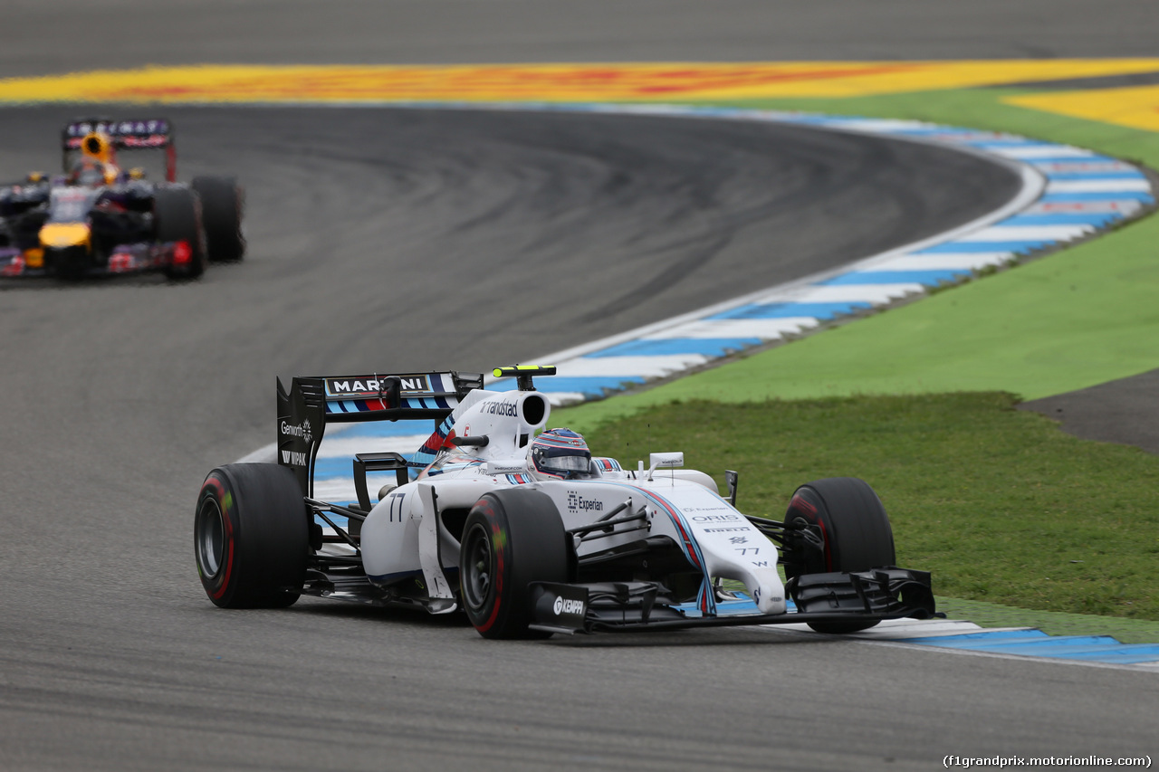 GP GERMANIA, 20.07.2014- Gara, Valtteri Bottas (FIN) Williams F1 Team FW36