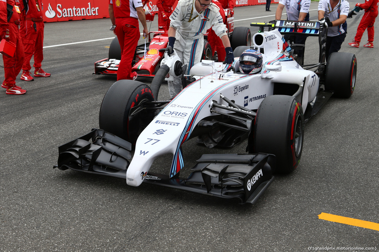 GP GERMANIA, 20.07.2014- Gara, Valtteri Bottas (FIN) Williams F1 Team FW36