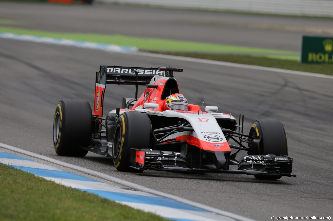GP GERMANIA, 20.07.2014- Gara, Jules Bianchi (FRA) Marussia F1 Team MR03