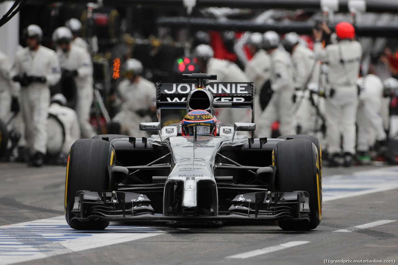 GP GERMANIA, 20.07.2014- Gara, Jenson Button (GBR) McLaren Mercedes MP4-29