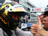 GP GERMANIA, 20.07.2014- Gara, Nico Rosberg (GER) Mercedes AMG F1 W05 is celebrating the victory in parc fermeè
