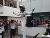 GP GERMANIA, 20.07.2014- Gara, Nico Rosberg (GER) Mercedes AMG F1 W05 is celebrating the victory in parc fermeè