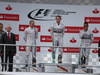 GP GERMANIA, 20.07.2014- Gara,  The Podium: winner Nico Rosberg (GER) Mercedes AMG F1 W05, 2nd Valtteri Bottas (FIN) Williams F1 Team FW36, 3rd Lewis Hamilton (GBR) Mercedes AMG F1 W05