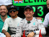 GP GERMANIA, 20.07.2014-  Team Mercedes AMG F1 celebrates the victory of Nico Rosberg (GER) Mercedes AMG F1 W05 e the 3rd place of Lewis Hamilton (GBR) Mercedes AMG F1 W05