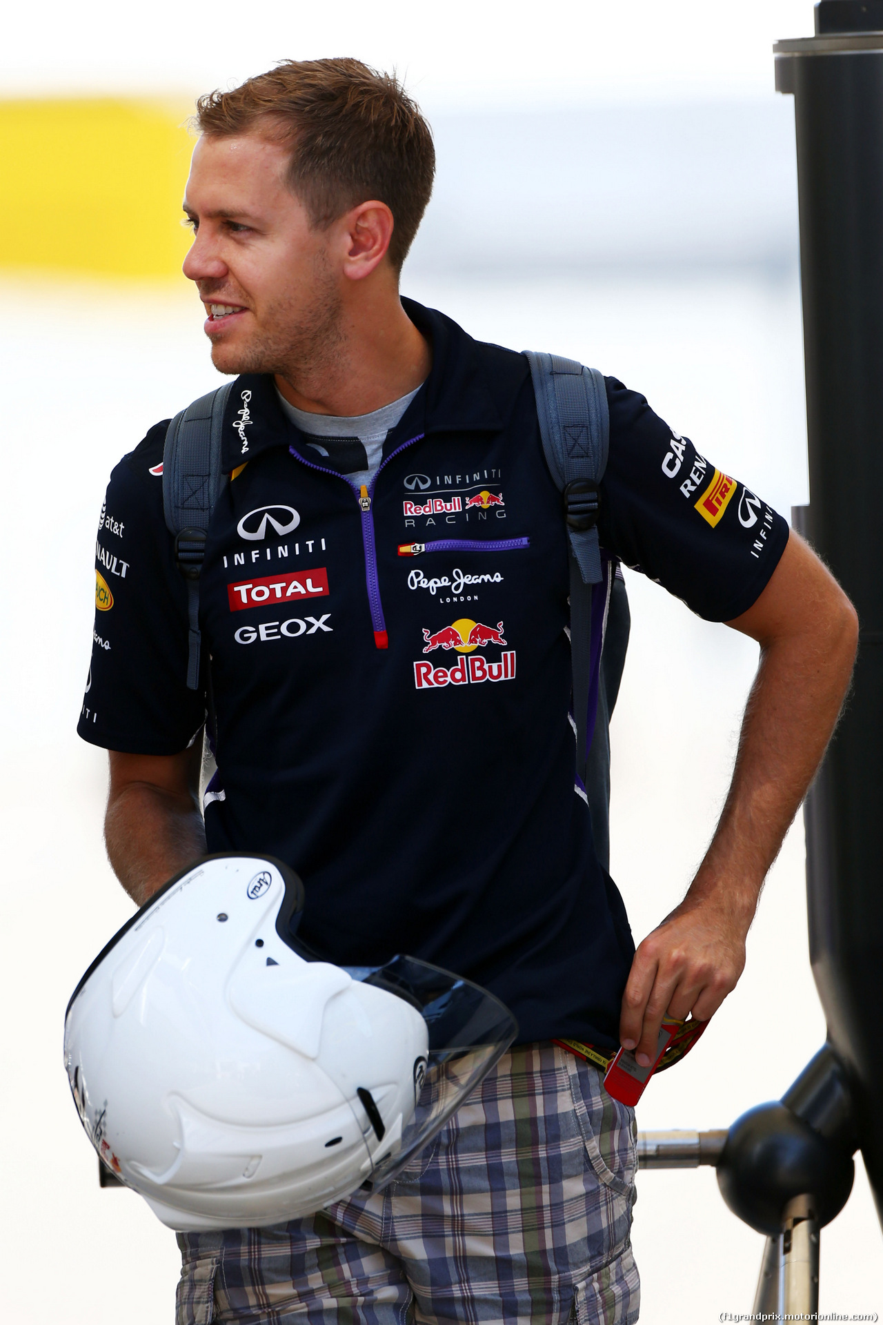 GP GERMANIA, Sebastian Vettel (GER) Red Bull Racing.
17.07.2014. Formula 1 World Championship, Rd 10, German Grand Prix, Hockenheim, Germany, Preparation Day.