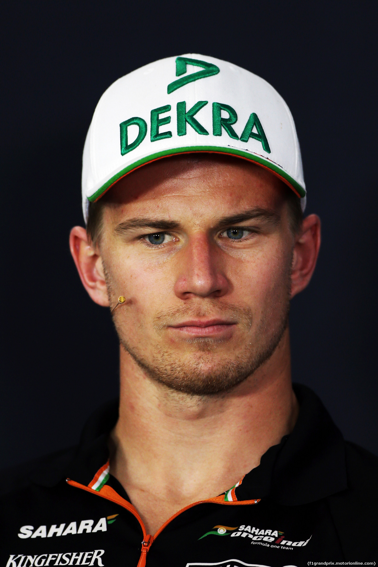 GP GERMANIA, Nico Hulkenberg (GER) Sahara Force India F1 in the FIA Press Conference.
17.07.2014. Formula 1 World Championship, Rd 10, German Grand Prix, Hockenheim, Germany, Preparation Day.