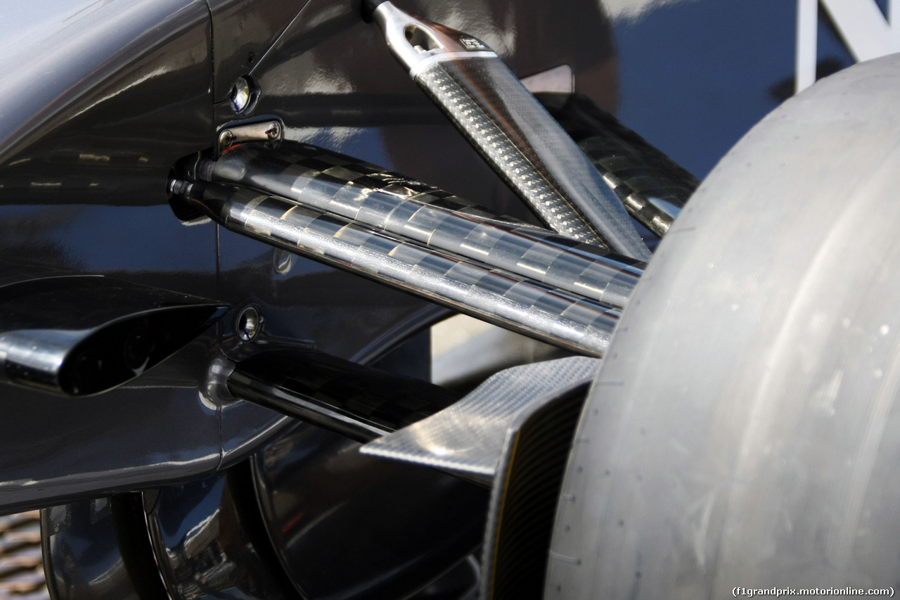 GP GERMANIA, Sauber C33 front suspension.
17.07.2014. Formula 1 World Championship, Rd 10, German Grand Prix, Hockenheim, Germany, Preparation Day.
