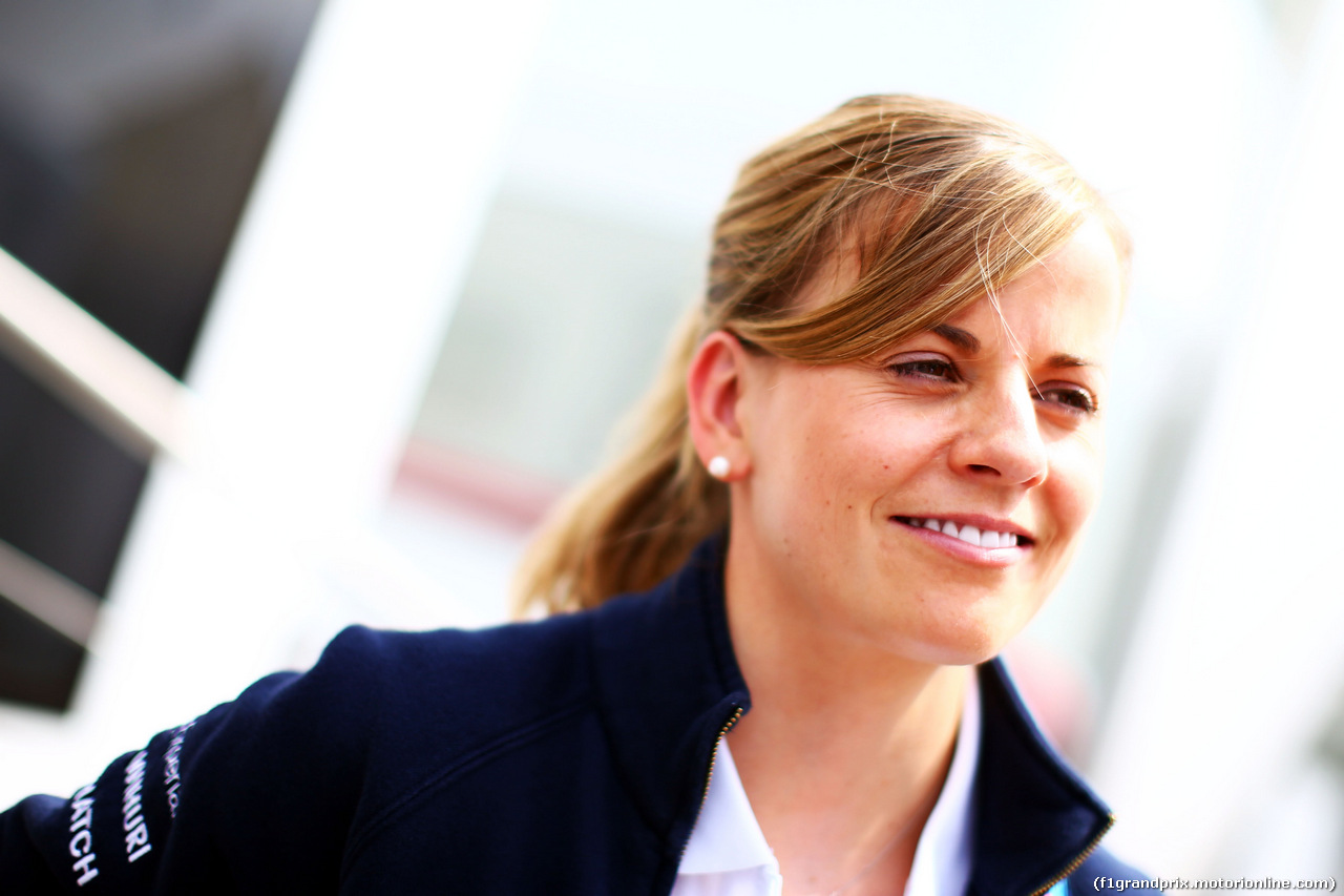 GP GERMANIA, Susie Wolff (GBR) Williams Development Driver.
17.07.2014. Formula 1 World Championship, Rd 10, German Grand Prix, Hockenheim, Germany, Preparation Day.