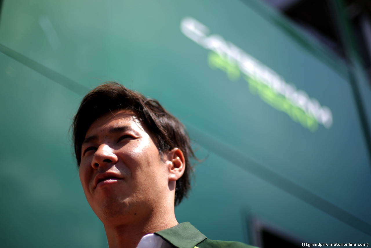 GP GERMANIA, Kamui Kobayashi (JPN), Caterham F1 Team 
17.07.2014. Formula 1 World Championship, Rd 10, German Grand Prix, Hockenheim, Germany, Preparation Day.