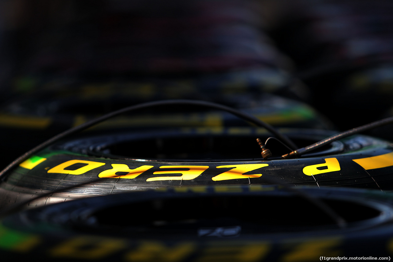 GP GERMANIA, Pirelli tyres 
17.07.2014. Formula 1 World Championship, Rd 10, German Grand Prix, Hockenheim, Germany, Preparation Day.