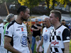 GP GERMANIA, Sven Hannawald (GER) Former Ski Jumper e Nico Bastian (GER) Mercedes Team Rowe, Kick f¸r Kinder at Hanau. 
16.07.2014. Formula 1 World Championship, Rd 10, German Grand Prix, Hockenheim, Germany, Wednesday Soccer.