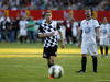 GP GERMANIA, Robin Frijns (NLD) Caterham Test e Reserve Driver, Kick f¸r Kinder at Hanau. 
16.07.2014. Formula 1 World Championship, Rd 10, German Grand Prix, Hockenheim, Germany, Wednesday Soccer.