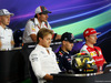 GP GERMANIA, The FIA Press Conference (From back row (L to R): Kevin Magnussen (DEN) McLaren; Adrian Sutil (GER) Sauber; Nico Rosberg (GER) Mercedes AMG F1; Sebastian Vettel (GER) Red Bull Racing; Kimi Raikkonen (FIN) Ferrari.
17.07.2014. Formula 1 World Championship, Rd 10, German Grand Prix, Hockenheim, Germany, Preparation Day.