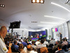 GP GERMANIA, The FIA Press Conference (From back row (L to R): Nico Hulkenberg (GER) Sahara Force India F1; Kevin Magnussen (DEN) McLaren; Adrian Sutil (GER) Sauber; Nico Rosberg (GER) Mercedes AMG F1; Sebastian Vettel (GER) Red Bull Racing; Kimi Raikkonen (FIN) Ferrari.
17.07.2014. Formula 1 World Championship, Rd 10, German Grand Prix, Hockenheim, Germany, Preparation Day.