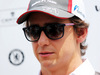 GP GERMANIA, Esteban Gutierrez (MEX) Sauber with the media.
17.07.2014. Formula 1 World Championship, Rd 10, German Grand Prix, Hockenheim, Germany, Preparation Day.
