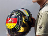 GP GERMANIA, The helmet of Nico Rosberg (GER) Mercedes AMG F1 celebrating Germany's 2014 FIFA World Cup success. 
17.07.2014. Formula 1 World Championship, Rd 10, German Grand Prix, Hockenheim, Germany, Preparation Day.