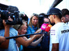 GP GERMANIA, Lewis Hamilton (GBR) Mercedes AMG F1 with the media.
17.07.2014. Formula 1 World Championship, Rd 10, German Grand Prix, Hockenheim, Germany, Preparation Day.