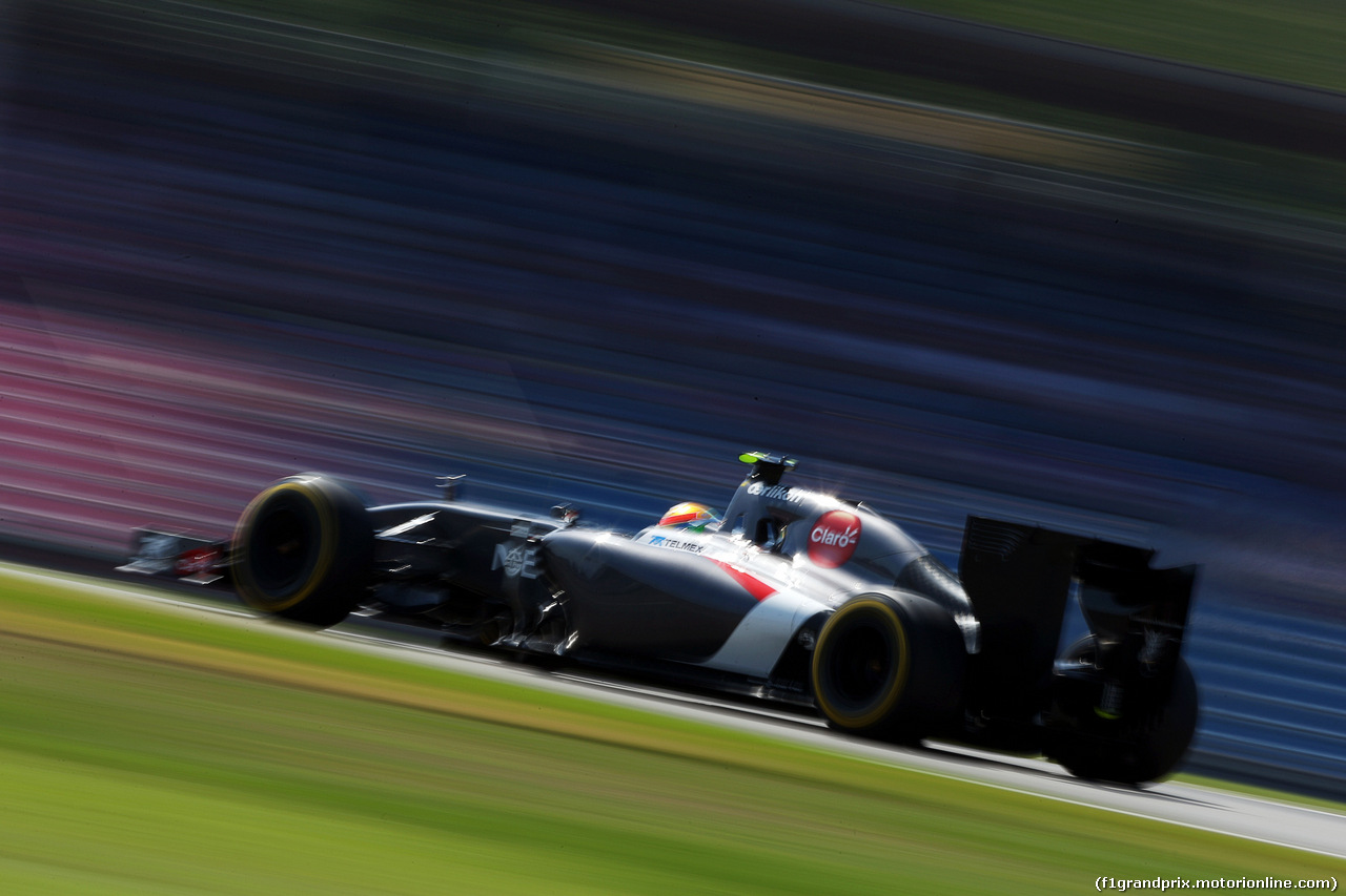 GP GERMANIA, Esteban Gutierrez (MEX) Sauber C33.
19.07.2014. Formula 1 World Championship, Rd 10, German Grand Prix, Hockenheim, Germany, Qualifiche Day.