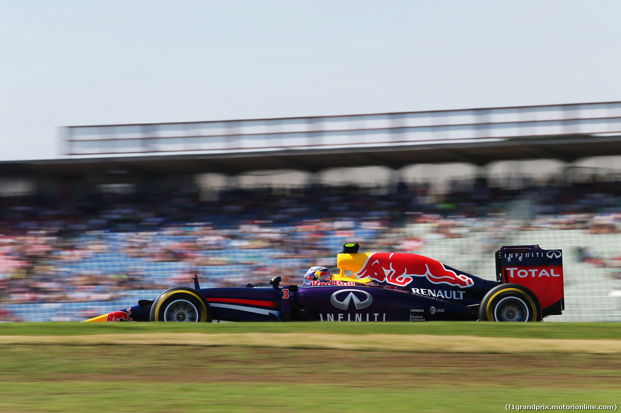 GP GERMANIA, Daniel Ricciardo (AUS) Red Bull Racing RB10.
19.07.2014. Formula 1 World Championship, Rd 10, German Grand Prix, Hockenheim, Germany, Qualifiche Day.