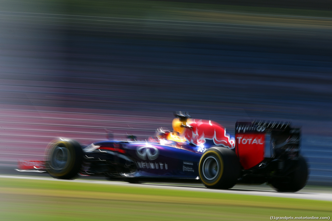 GP GERMANIA, Sebastian Vettel (GER) Red Bull Racing RB10.
19.07.2014. Formula 1 World Championship, Rd 10, German Grand Prix, Hockenheim, Germany, Qualifiche Day.