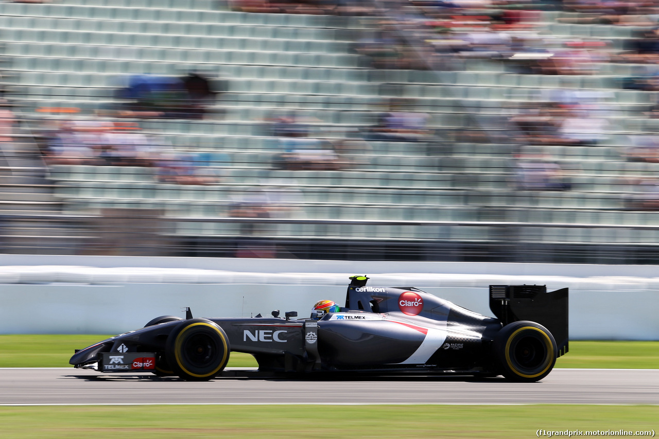 GP GERMANIA, Esteban Gutierrez (MEX) Sauber C33.
19.07.2014. Formula 1 World Championship, Rd 10, German Grand Prix, Hockenheim, Germany, Qualifiche Day.
