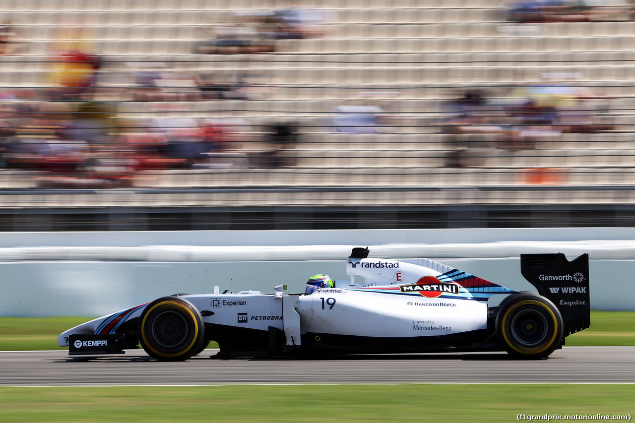 GP GERMANIA, Felipe Massa (BRA) Williams FW36.
19.07.2014. Formula 1 World Championship, Rd 10, German Grand Prix, Hockenheim, Germany, Qualifiche Day.