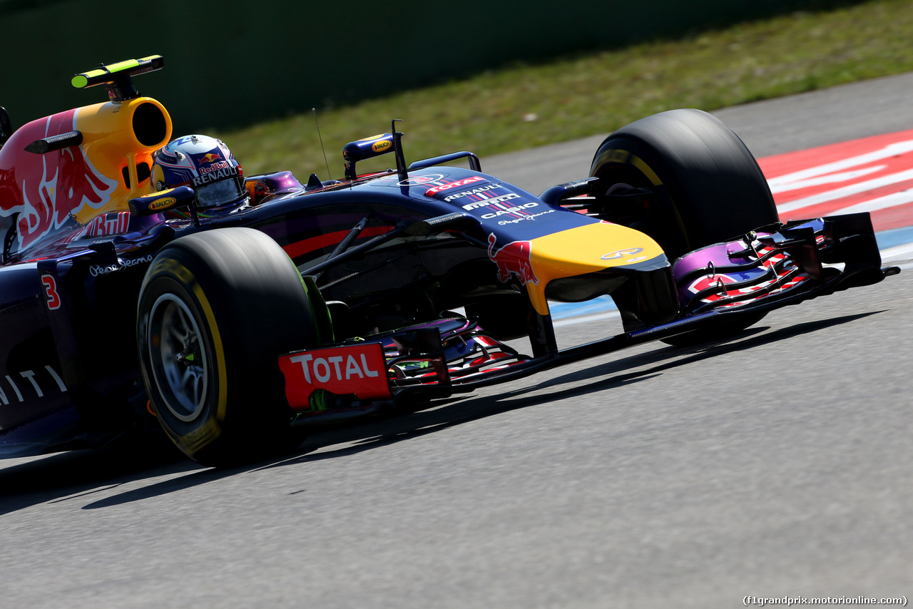 GP GERMANIA, Daniel Ricciardo (AUS), Red Bull Racing 
19.07.2014. Formula 1 World Championship, Rd 10, German Grand Prix, Hockenheim, Germany, Qualifiche Day.