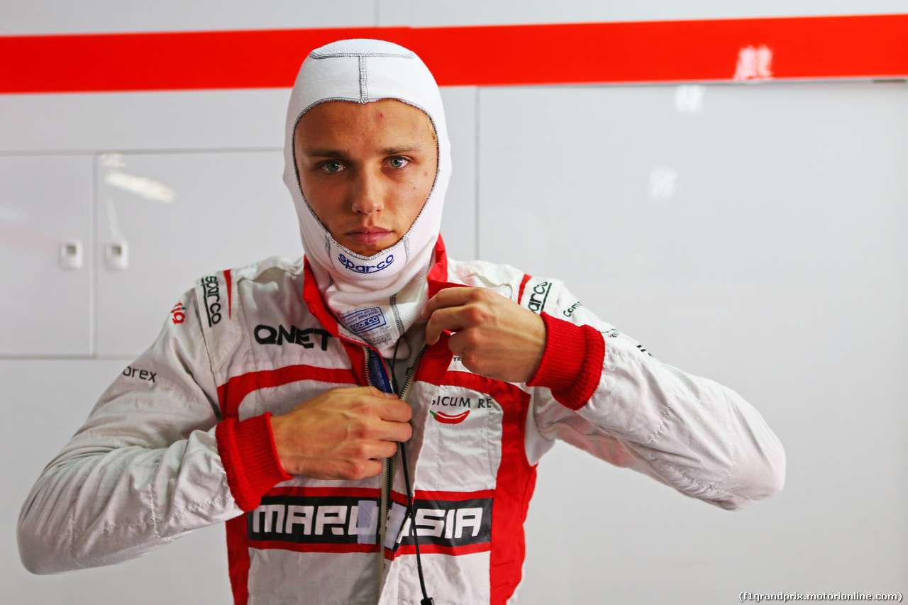 GP GERMANIA, Max Chilton (GBR) Marussia F1 Team.
19.07.2014. Formula 1 World Championship, Rd 10, German Grand Prix, Hockenheim, Germany, Qualifiche Day.