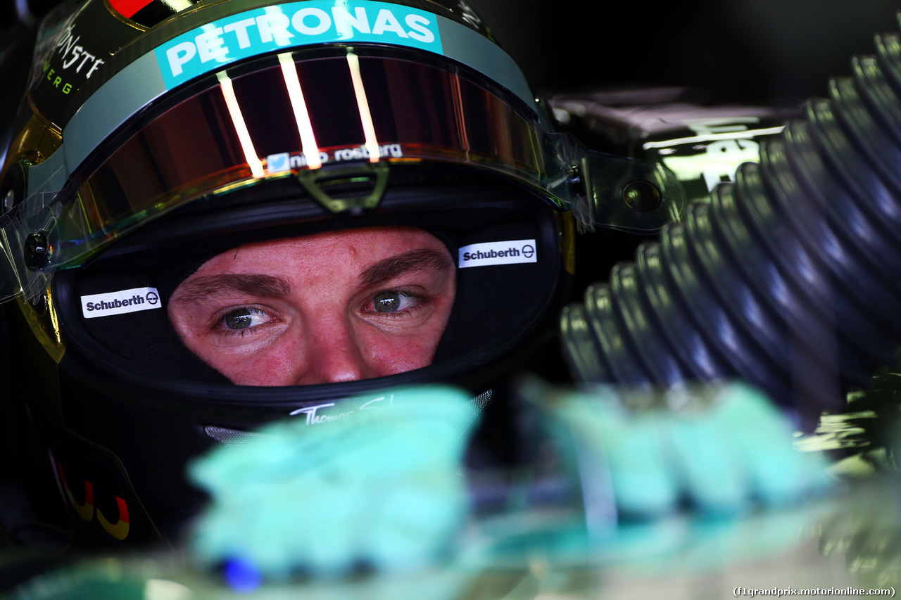 GP GERMANIA, Nico Rosberg (GER) Mercedes AMG F1 W05.
19.07.2014. Formula 1 World Championship, Rd 10, German Grand Prix, Hockenheim, Germany, Qualifiche Day.