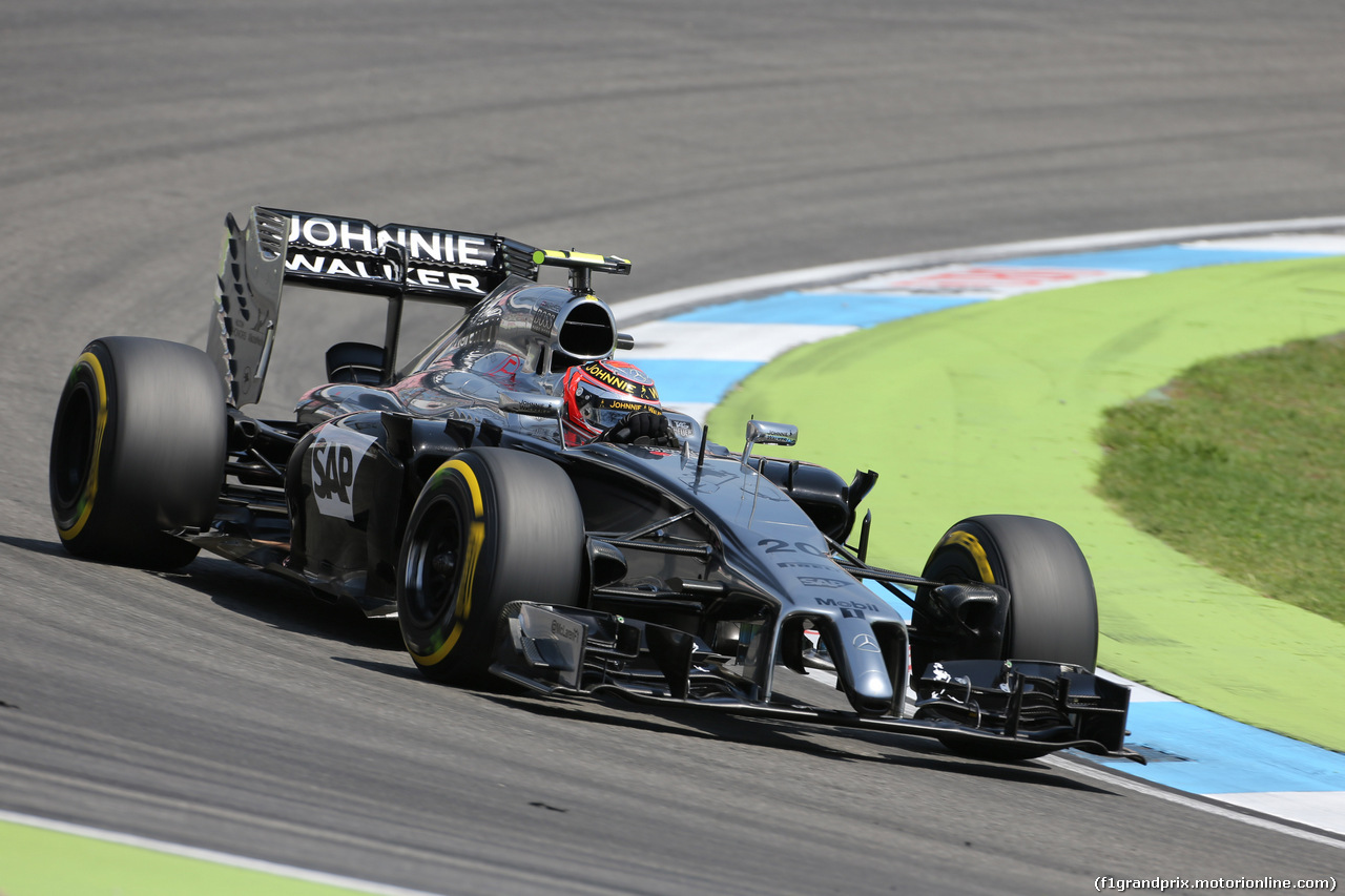 GP GERMANIA, 19.07.2014- Qualifiche, Kevin Magnussen (DEN) McLaren Mercedes MP4-29