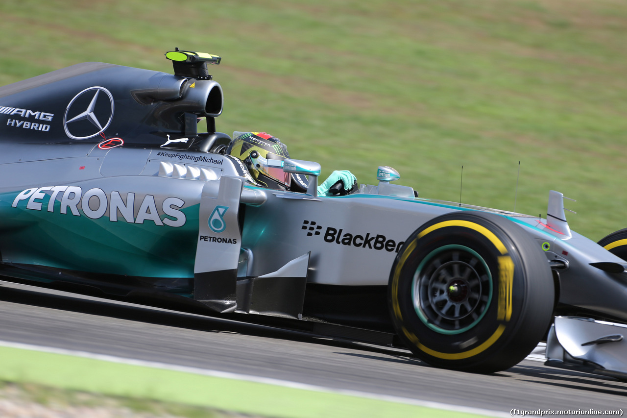 GP GERMANIA, 19.07.2014- Qualifiche, Nico Rosberg (GER) Mercedes AMG F1 W05