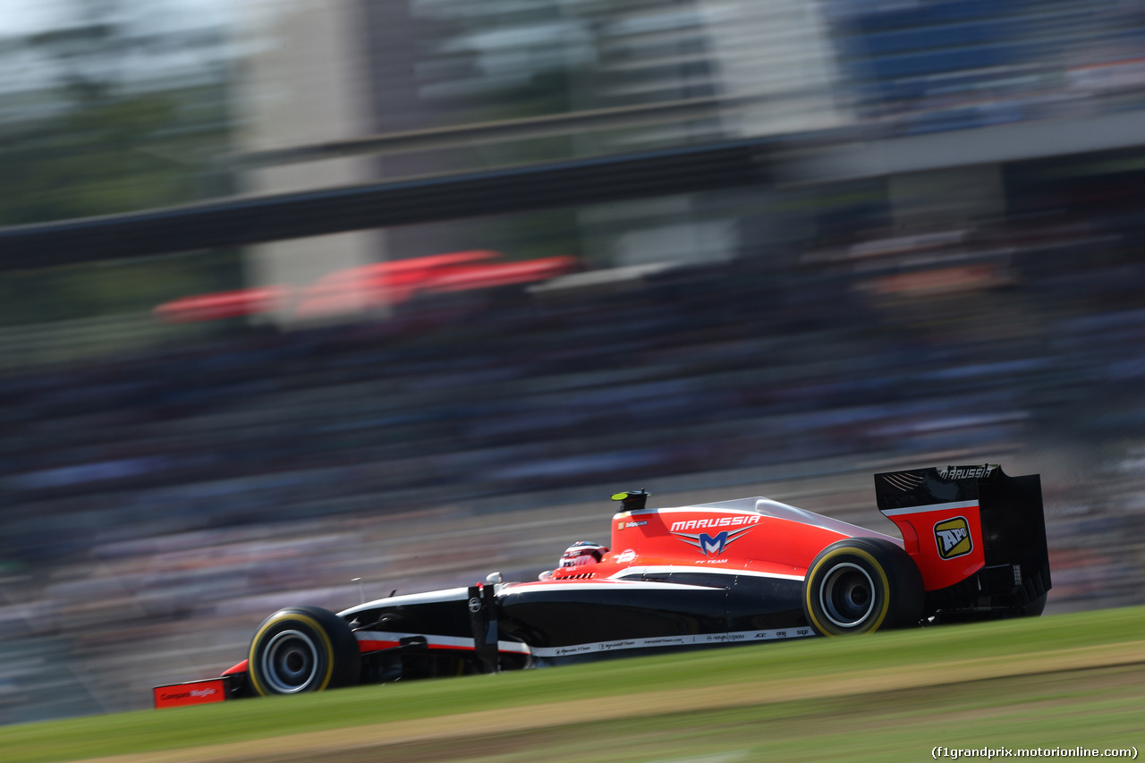 GP GERMANIA, 19.07.2014- Free practice 3, Max Chilton (GBR), Marussia F1 Team MR03