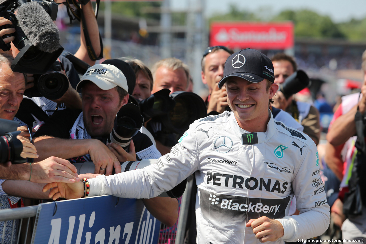 GP GERMANIA, 19.07.2014- Nico Rosberg (GER) Mercedes AMG F1 W05