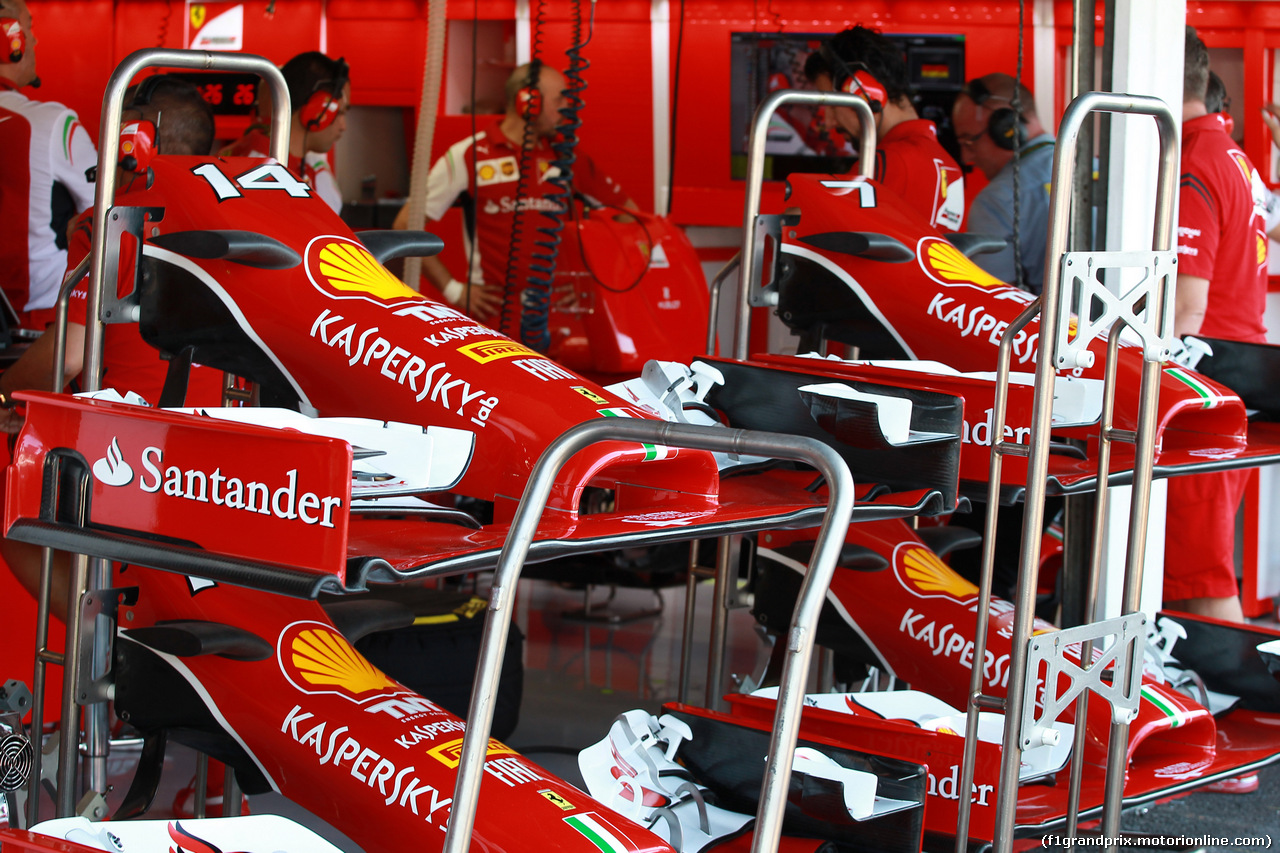 GP GERMANIA, 19.07.2014- Ferrari F14T Frontal Wing
