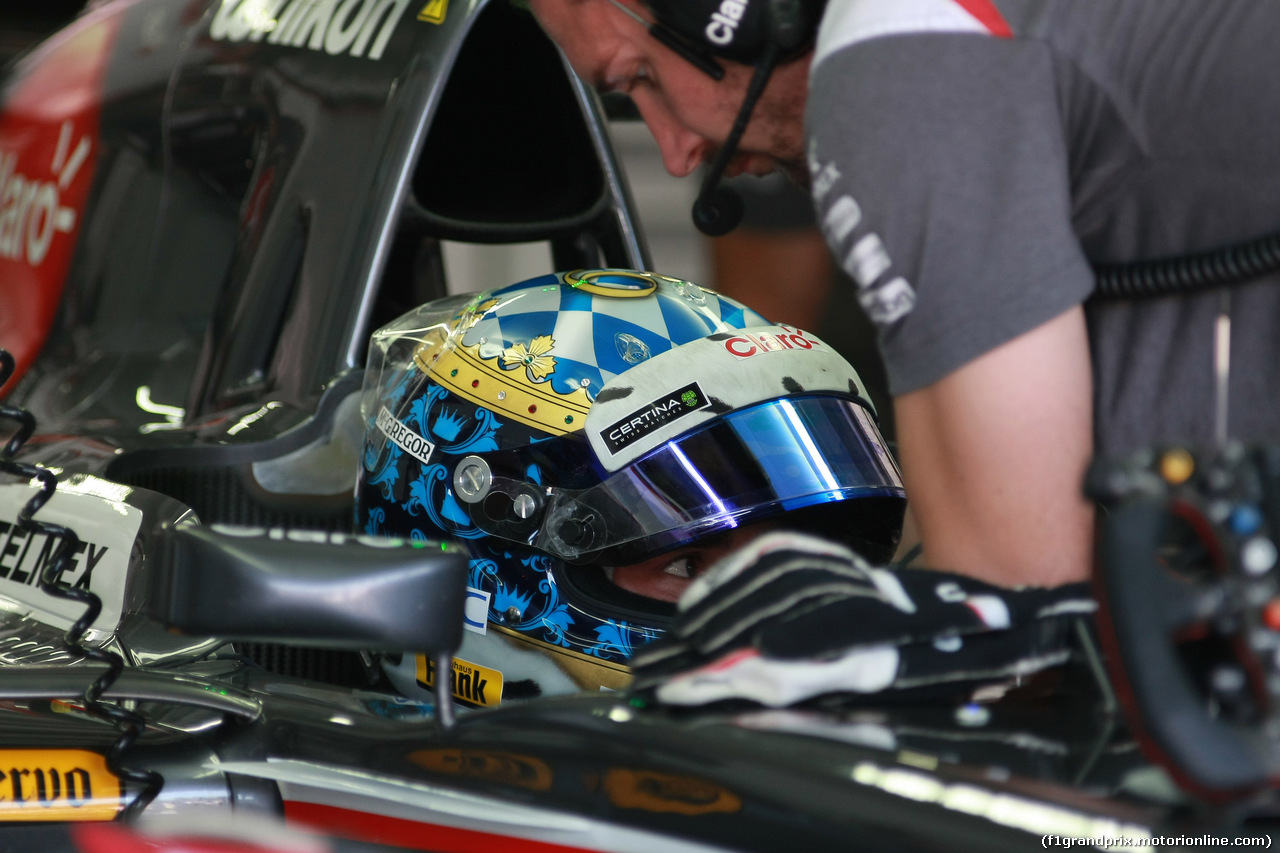 GP GERMANIA, 19.07.2014- Adrian Sutil (GER) Sauber F1 Team C33