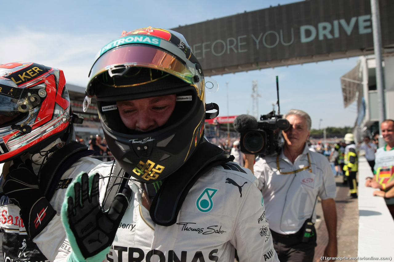 GP GERMANIA, 19.07.2014- Nico Rosberg (GER) Mercedes AMG F1 W05
