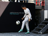 GP GERMANIA, Nico Rosberg (GER) Mercedes AMG F1 plays football.
19.07.2014. Formula 1 World Championship, Rd 10, German Grand Prix, Hockenheim, Germany, Qualifiche Day.