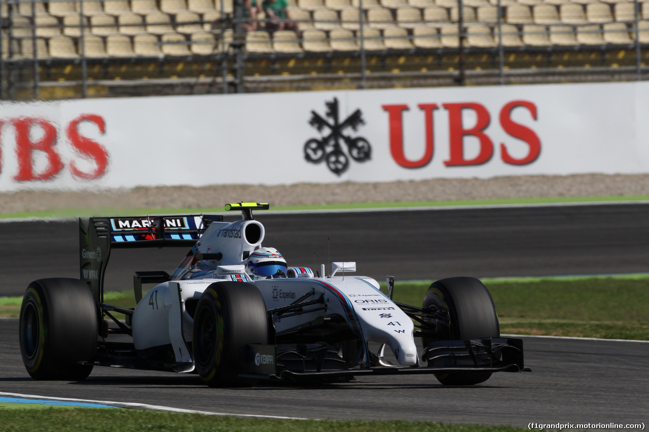 GP GERMANIA, 18.07.2014- Prove Libere 1, Susie Wolff (GBR) Williams F1 Team FW36
