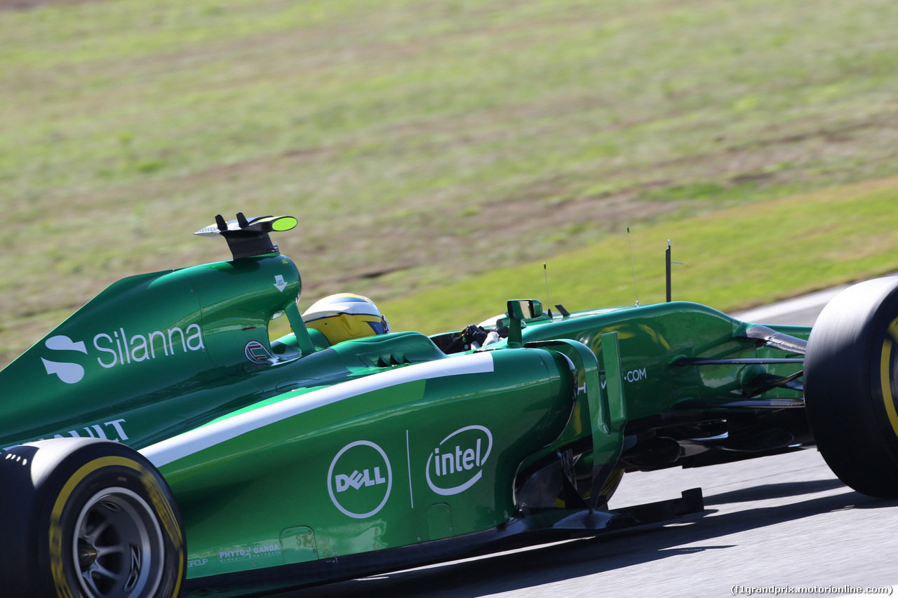 GP GERMANIA, 18.07.2014- Prove Libere 1, Marcus Ericsson (SWE) Caterham F1 Team CT-04