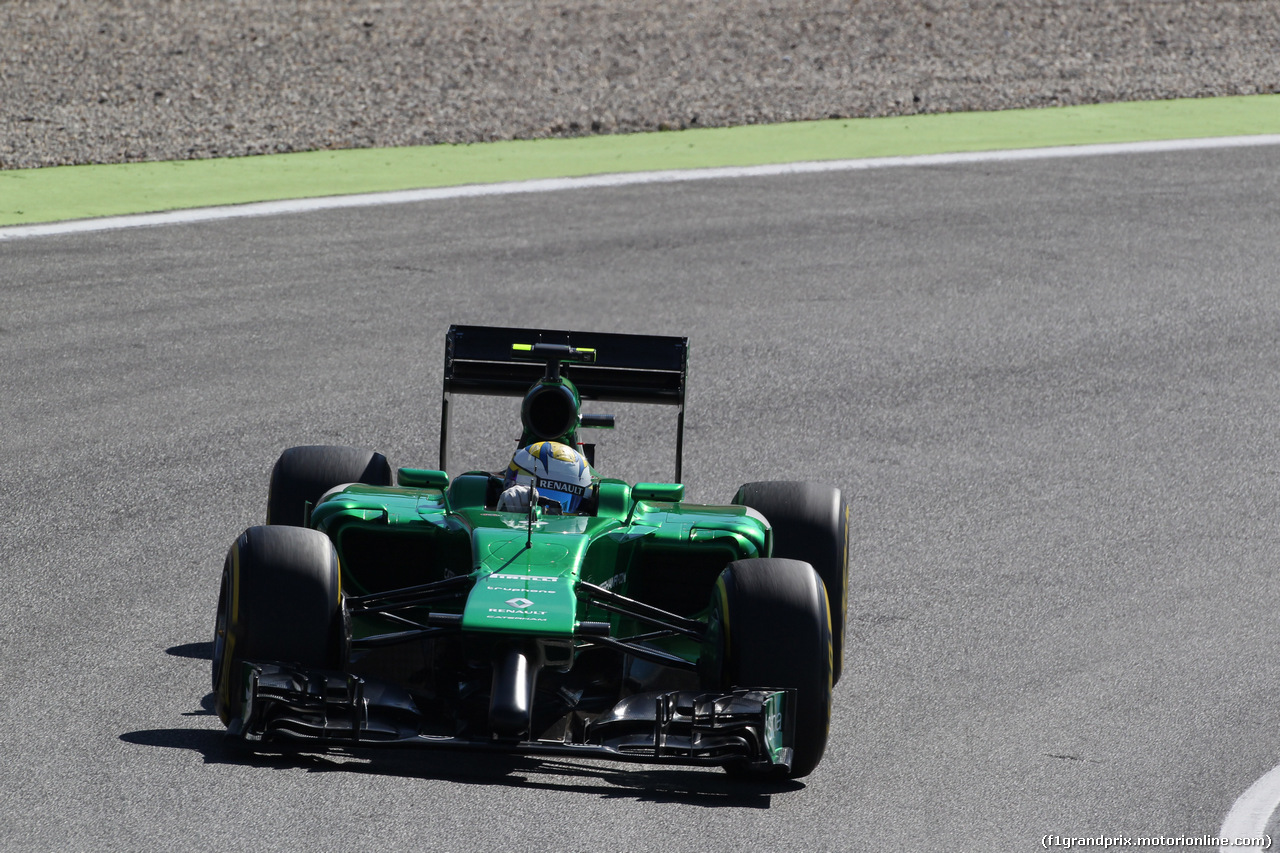 GP GERMANIA, 18.07.2014- Prove Libere 1, Kamui Kobayashi (JPN) Caterham F1 Team CT05